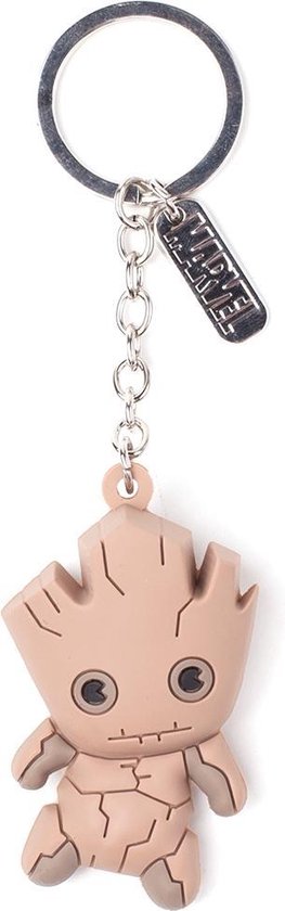 GUARDIANS OF THE GALAXY - Rubber 3D Keychain - Groot