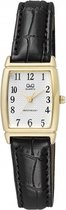 Prachtig rechthoekig Q&Q dames horloge Q881J104