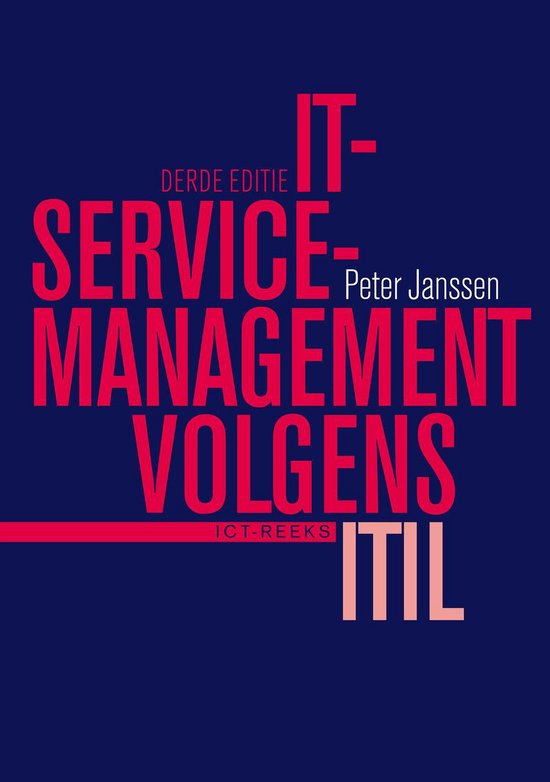 Ict-Reeks It Servicemanagement Volgens Itil