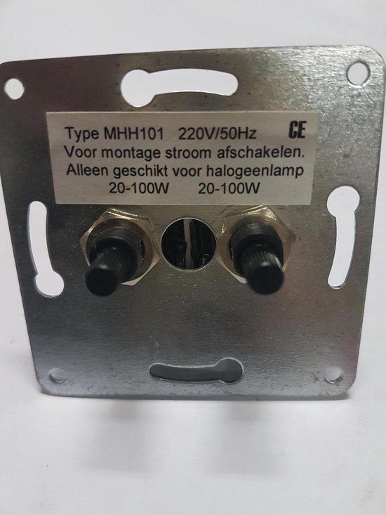 Souvenir kabel slachtoffer duo-dimmer gl/hal 230 volt peha standaard wit | bol.com