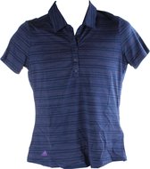 Adidas Golfpolo Microdot Heren Indigo Maat S