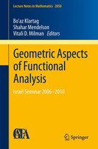 Lecture Notes in Mathematics 2050 - Geometric Aspects of Functional Analysis