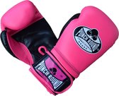 Dames Bokshandschoenen Punch Round Combat Sports Roze 2 OZ Roze Bokshandschoenen