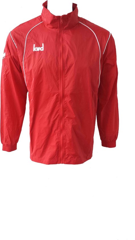 KWD Windbreaker/jas Victoria - Rood/wit - Maat L