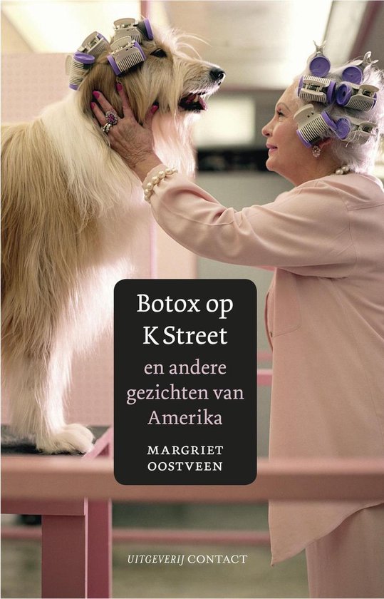 Cover van het boek 'Botox op K street' van M. Oostveen