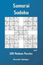 Samurai Sudoku - Medium 200 Vol. 2