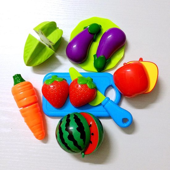 10 Delig Setfruit Speelgoed Set Voor Kinderen - Koken - Speelgoedeten -  Voedsel - Keuken | bol.com