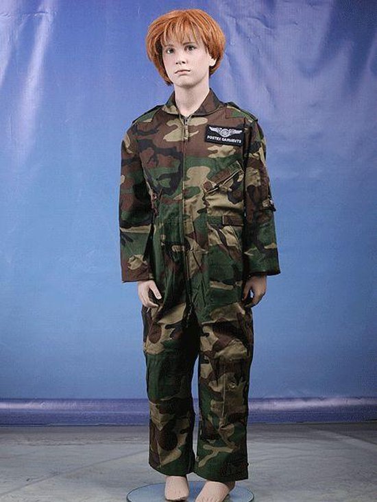 Camouflage kinder overall 146-152 (L) | bol.com