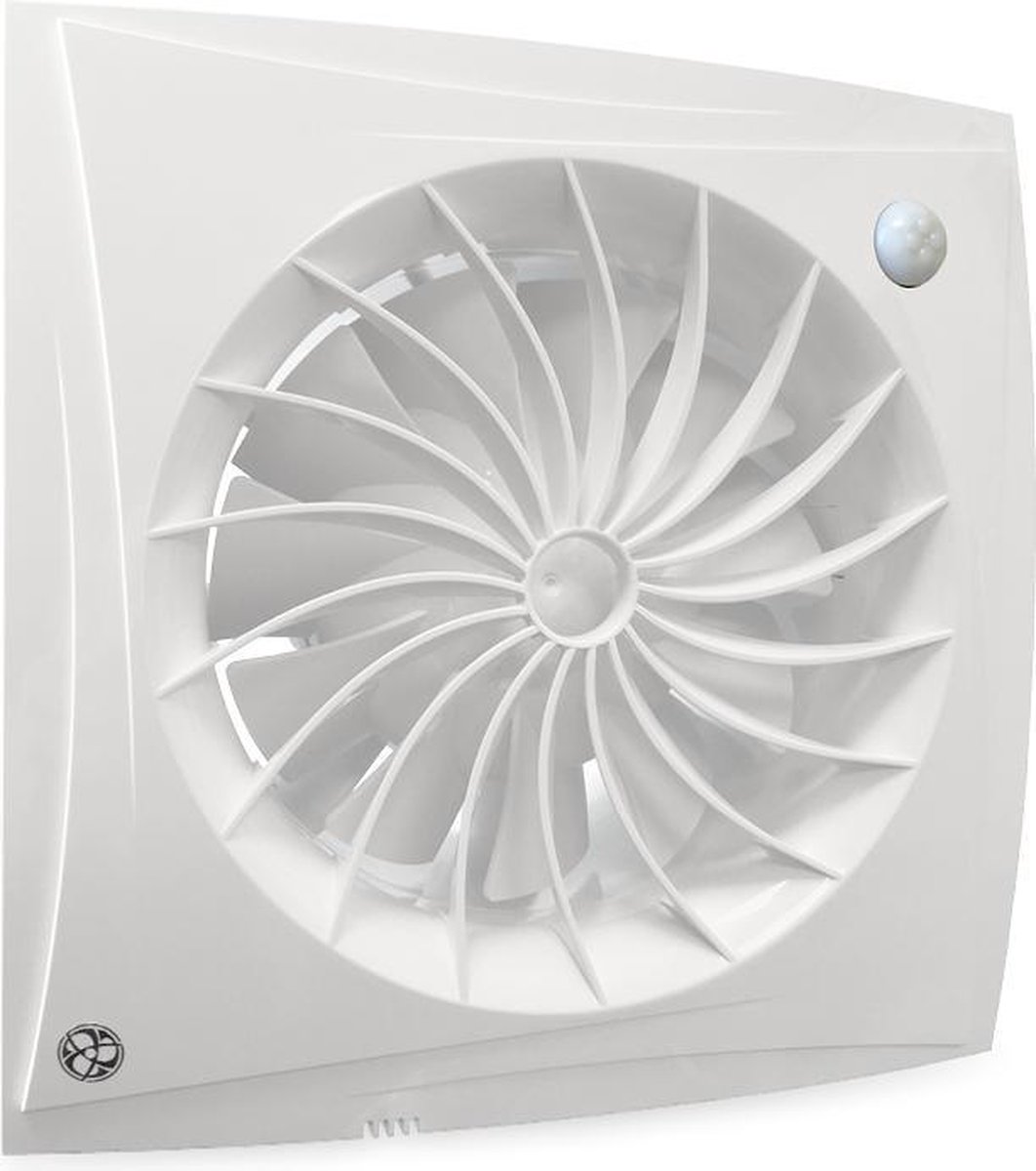 Badkamerventilator Blauberg Sileo - Ø 125mm - MET TIMER + BEWEGINGSSENSOR (SILEO125IR)