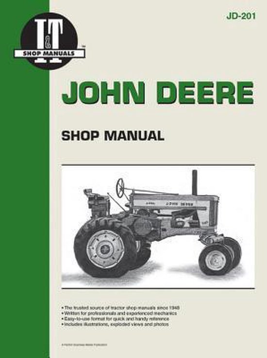 John Deere Shop Manual Jd-201 - cover