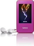 Lenco XEMIO-858 (rosa) - MP4-Player, USB, Interner Lautsprecher (4GB, 6 cm TFT-Touchscreen)