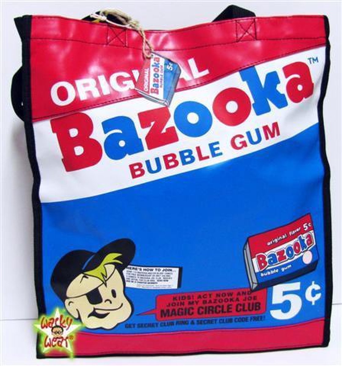 BAZOOKA JOE Shopper sac à bandoulière Vintage des années 1950 rétro Chewing  Gum Ad | bol.com