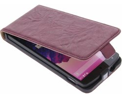Mobiparts Vintage Flip Case LG Google Nexus 5 Rubin