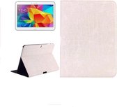 Samsung Galaxy Tab 4 10.1 T530 T535 Snake Leather Case Wit/White