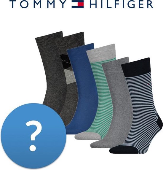 Tommy Hilfiger sokken 6 paar verrassingsdeal-43-46 (LET OP Kleuren sokken  kunnen... | bol.com