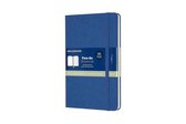 Moleskine notitieboek-Two-go (afmeting) gelineerd-blanco -Lapis blue