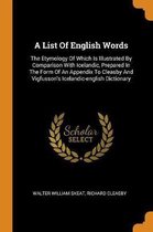 A List of English Words