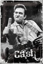 Muurplaat Johnny Cash 20 x 30 cm