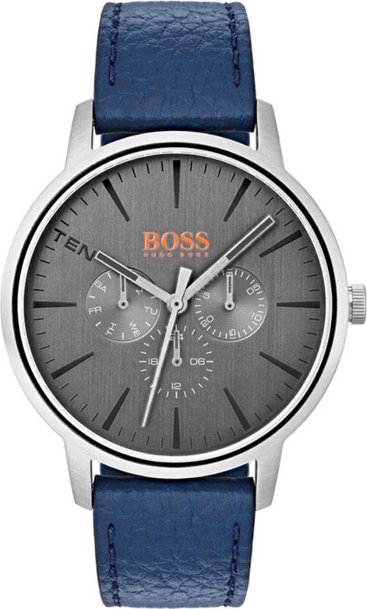 BOSS HO1550066 horloge heren - blauw - edelstaal