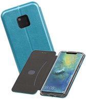 Slim Folio Case - Book Case Telefoonhoesje - Folio Flip Hoesje - Geschikt voor Huawei Mate 20 Pro - Blauw
