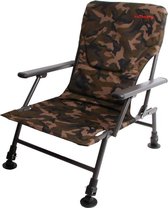 Chaise Ultimate Comfort Chair Camo Fishing Chair - Pieds réglables - 46 x 54 x 40 cm - Camouflage
