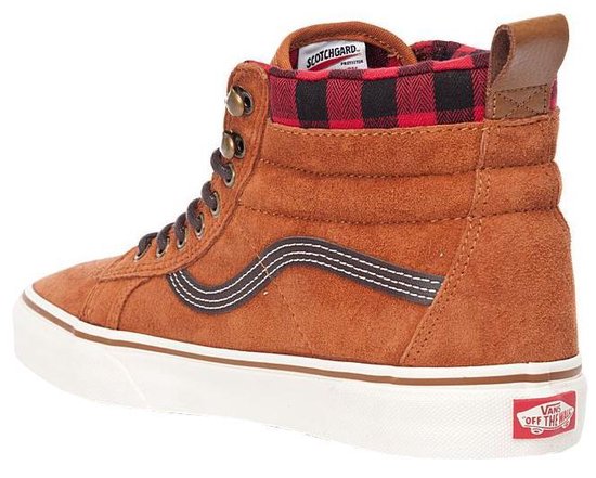 glazed ginger suede vans