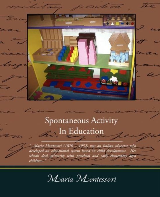 Spontaneous Activity in Education - cover