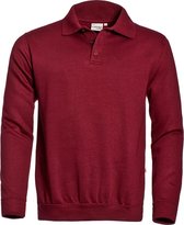 Santino Robin Polo Sweater lange mouw - Antraciet - S