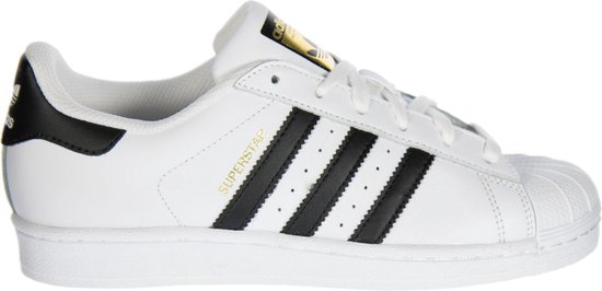 adidas Superstar Sneakers Sportschoenen - Maat 42 - Unisex - wit/zwart/goud  | bol.com