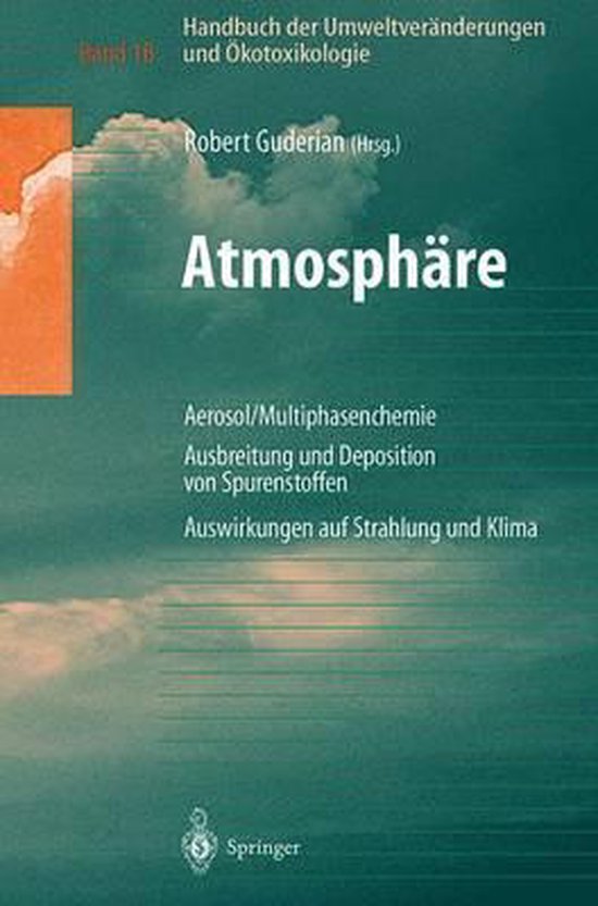 Handbuch Der Umweltveränderungen Und Ökotoxikologie - cover