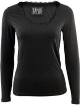 RJ Bodywear Ladies Shirt LS Thermal Wear Lace-mt S