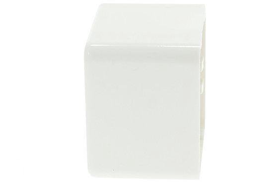 Berker Opbouw Stopcontact met Randaarde - 1-voudig - Polarwit