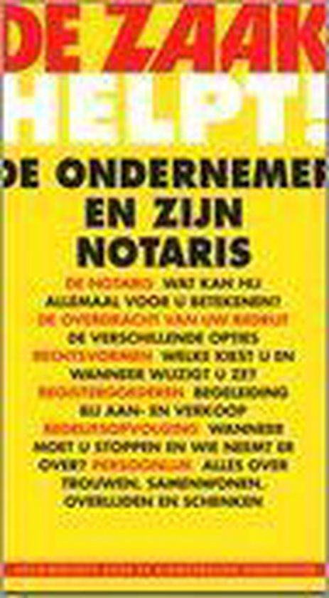 De zaak helpt