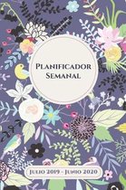 Planificador Semanal Una Semana Por Pagina Julio 2019 - Junio 2020