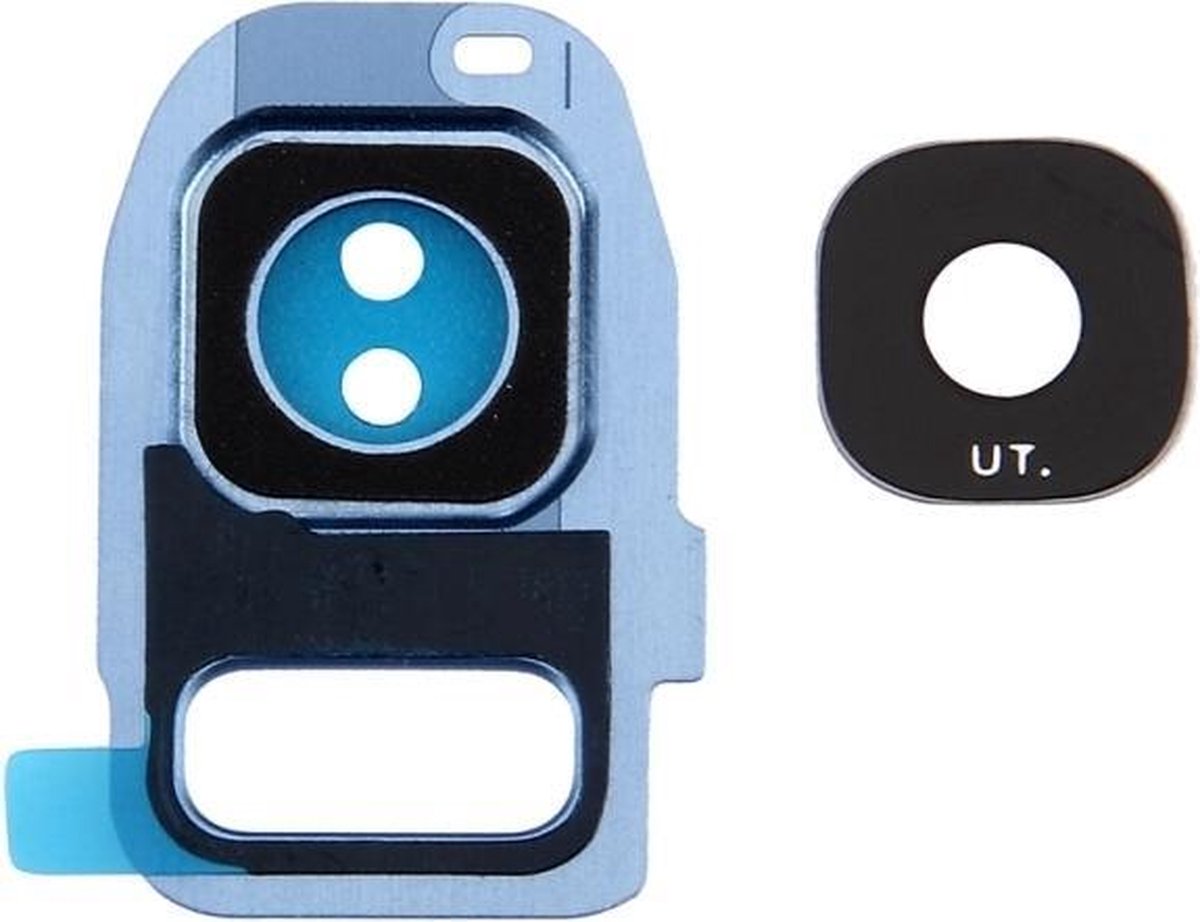 Camera lens cover Blauw met lens - geschikt voor de Samsung Galaxy S7 en S7 edge