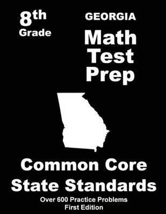Georgia 8th Grade Math Test Prep - cover