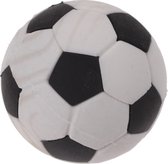 Moses Gum Voetbal 3,5 Cm Zwart/wit