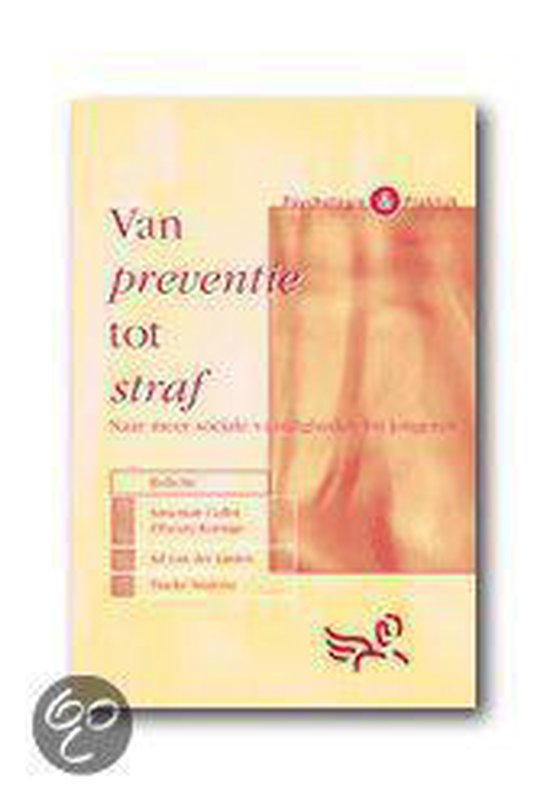Van preventie tot straf - cover
