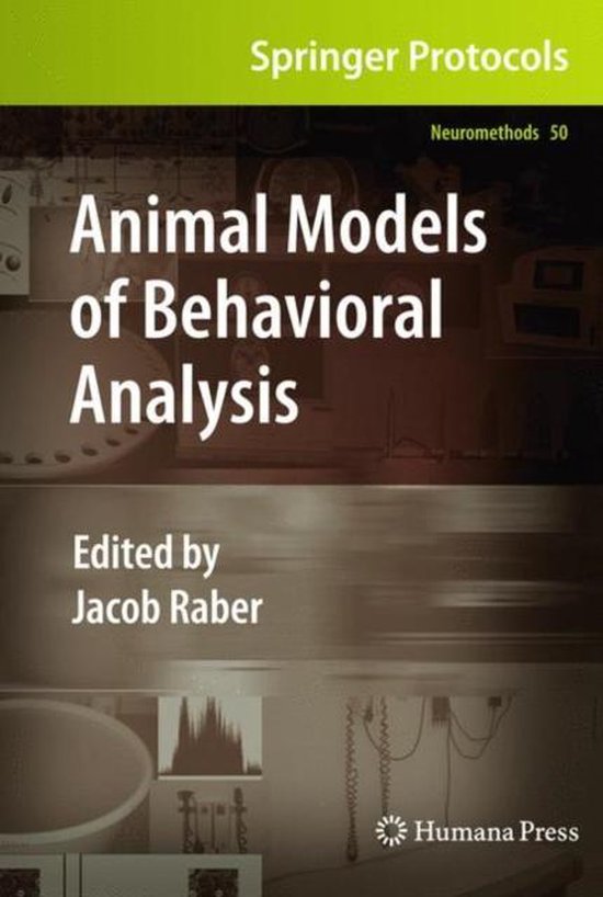 Animal Models of Behavioral Analysis 9781607618829 Boeken
