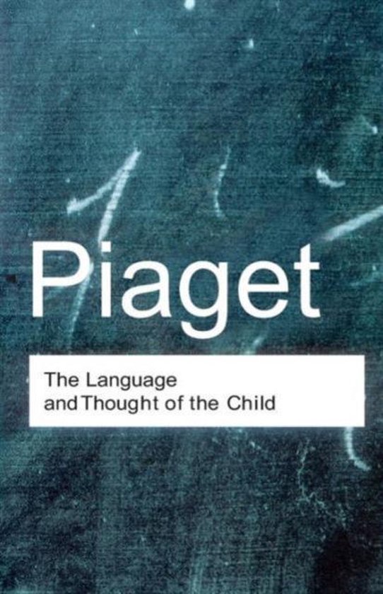 Language & Thought Of Child - cover