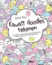 Boek cover Kawaii doodles tekenen van Zainab Khan (Paperback)