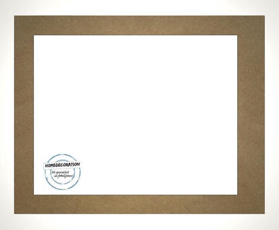 Homedecoration Misano – Fotolijst – Fotomaat – 28 x 73 cm  – Wit hoogglans