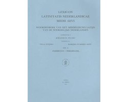 Omslag van Lexiconlatinitatis Nederlandicae Medii Aevi Woordenboek Van Het Meddeleeuws Latijn Van De Noordelijke Nederlanden