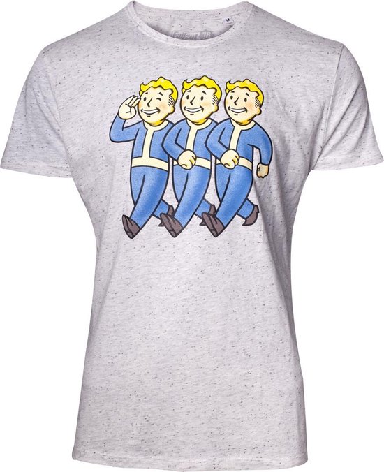 Fallout - Three Vault Boys Mens T-shirt - 2XL