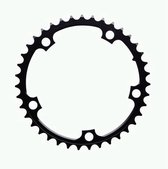 SRAM Road X-Glide Yaw Chainring Red/Force 110mm Bolt Circle, zwart Uitvoering 34T for 50/34 blast Black