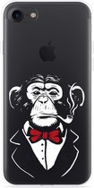 iPhone 7 Hoesje Chimp Smoking - Designed by Cazy