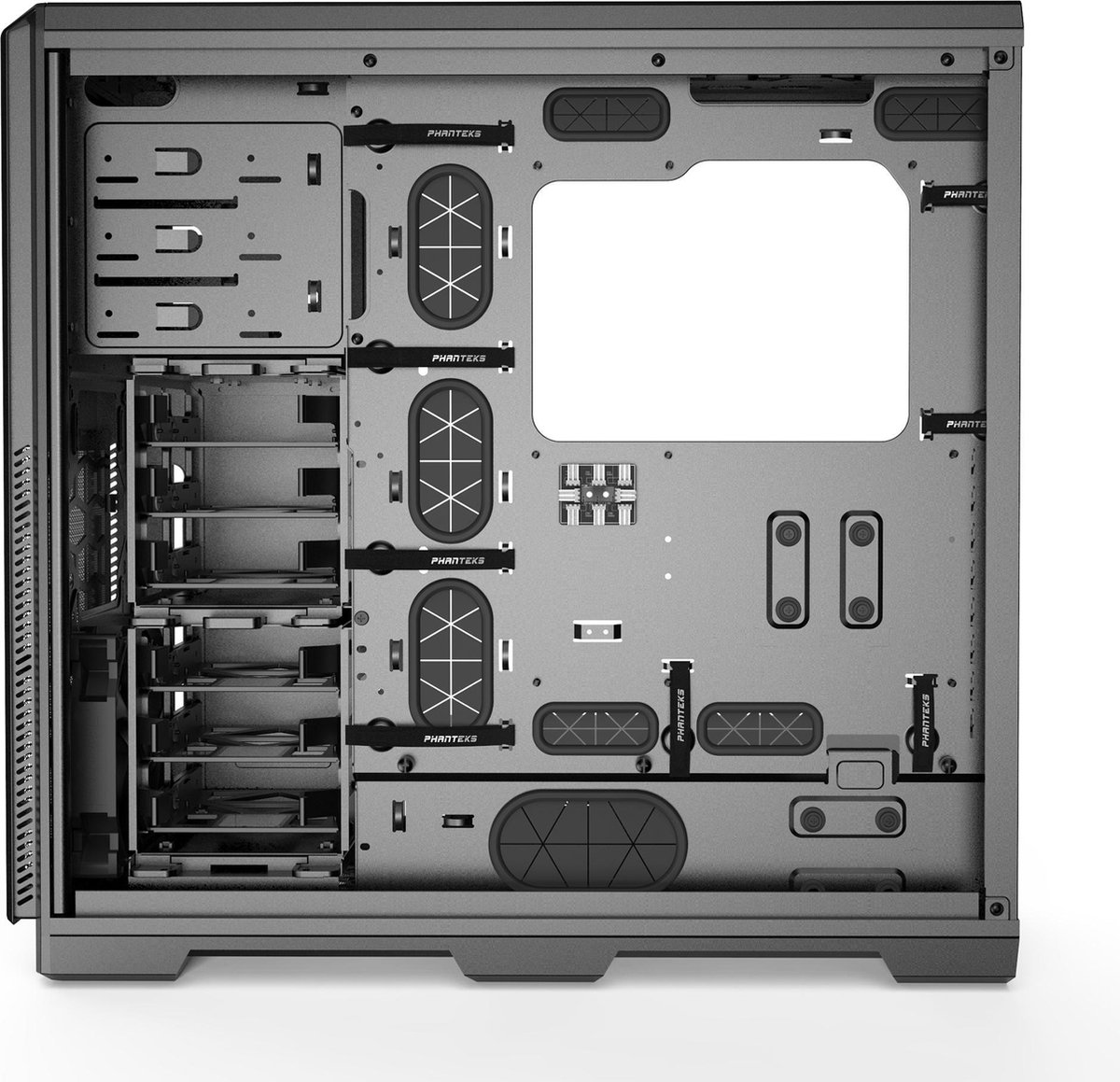 Phanteks (Ph-Es614Ptg_Bk) Enthoo Pro Eatx, Pg, Chassis, Tempered Glass, behuizing - afbeelding 5
