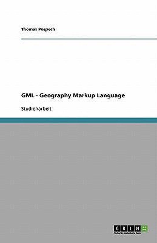 GML - Geography Markup Language - cover