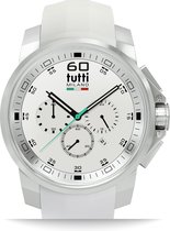 Tutti Milano Masso Chronograaf Horloge wit TM500 ST/WH