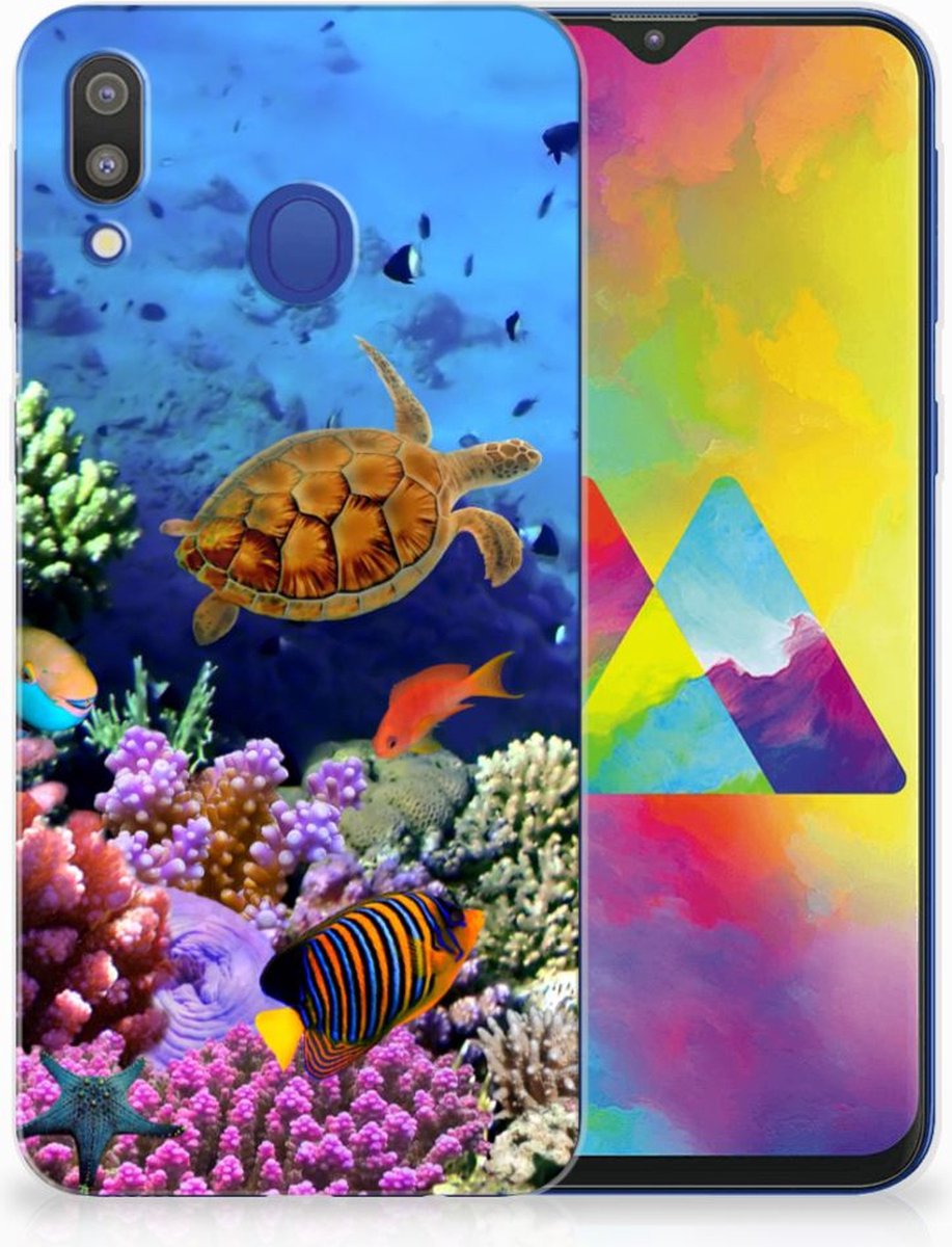 Samsung Galaxy M20 (Power) TPU Hoesje Vissen
